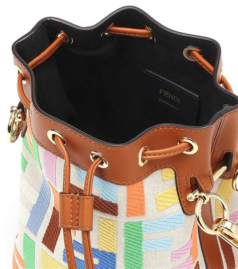 fendi mon tresor bucket bag mini|mini fendi bucket bag.